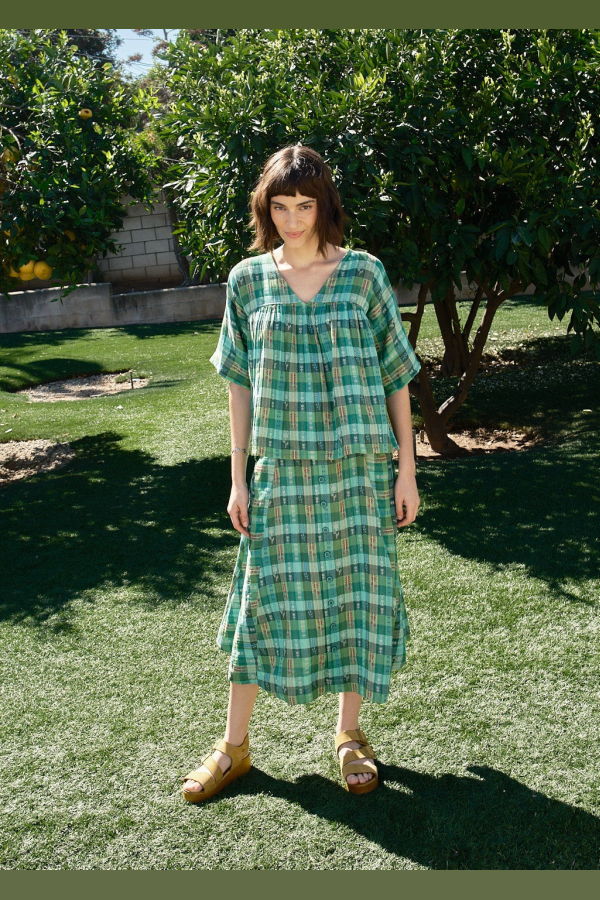 Ace & Jig Maura Top - Garden