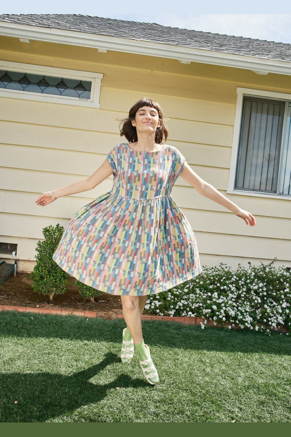 Ace & Jig Mini Float Dress - Trivia