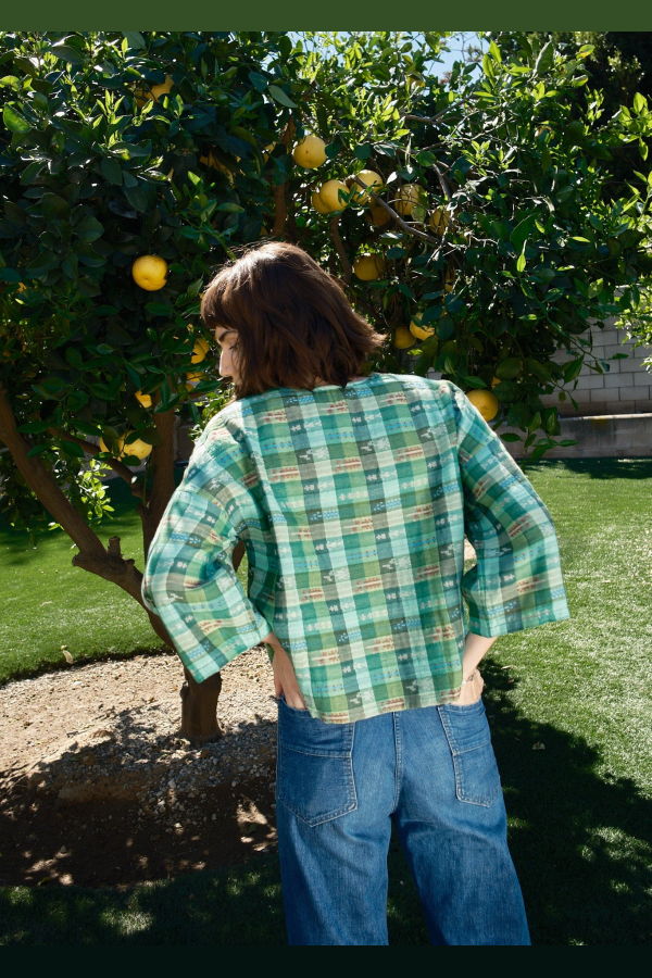 Ace & Jig Play Top Pre Spring 26 - Garden