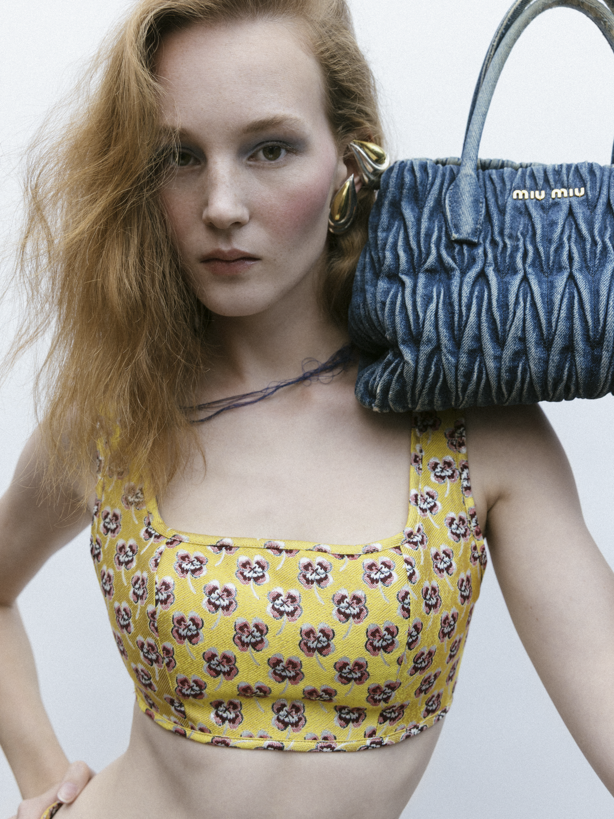 Aubrey Top - Italian Floral Jacquard - Image 1 of 4