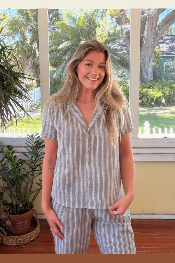 Ace & Jig Tasi Top - Scribble