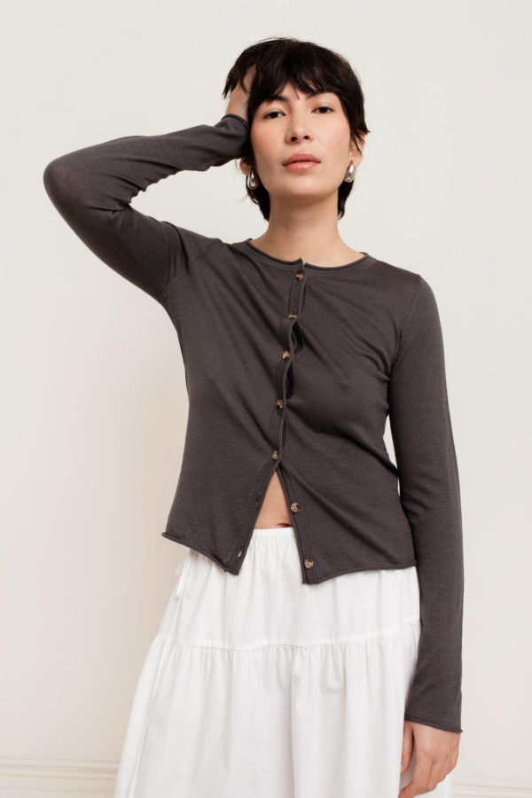 Paper Label Corinne Slim Cardigan