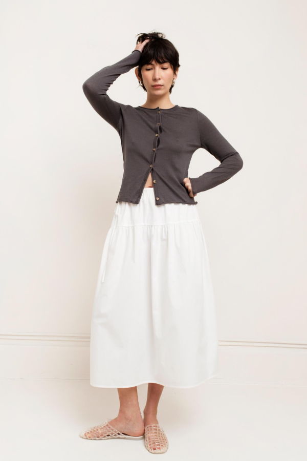 Paper Label Corinne Slim Cardigan