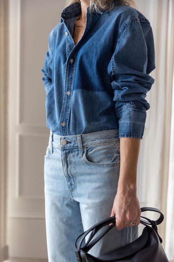 amo denim Ruth Denim Oversized Shirt