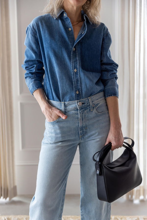 amo denim Ruth Denim Oversized Shirt