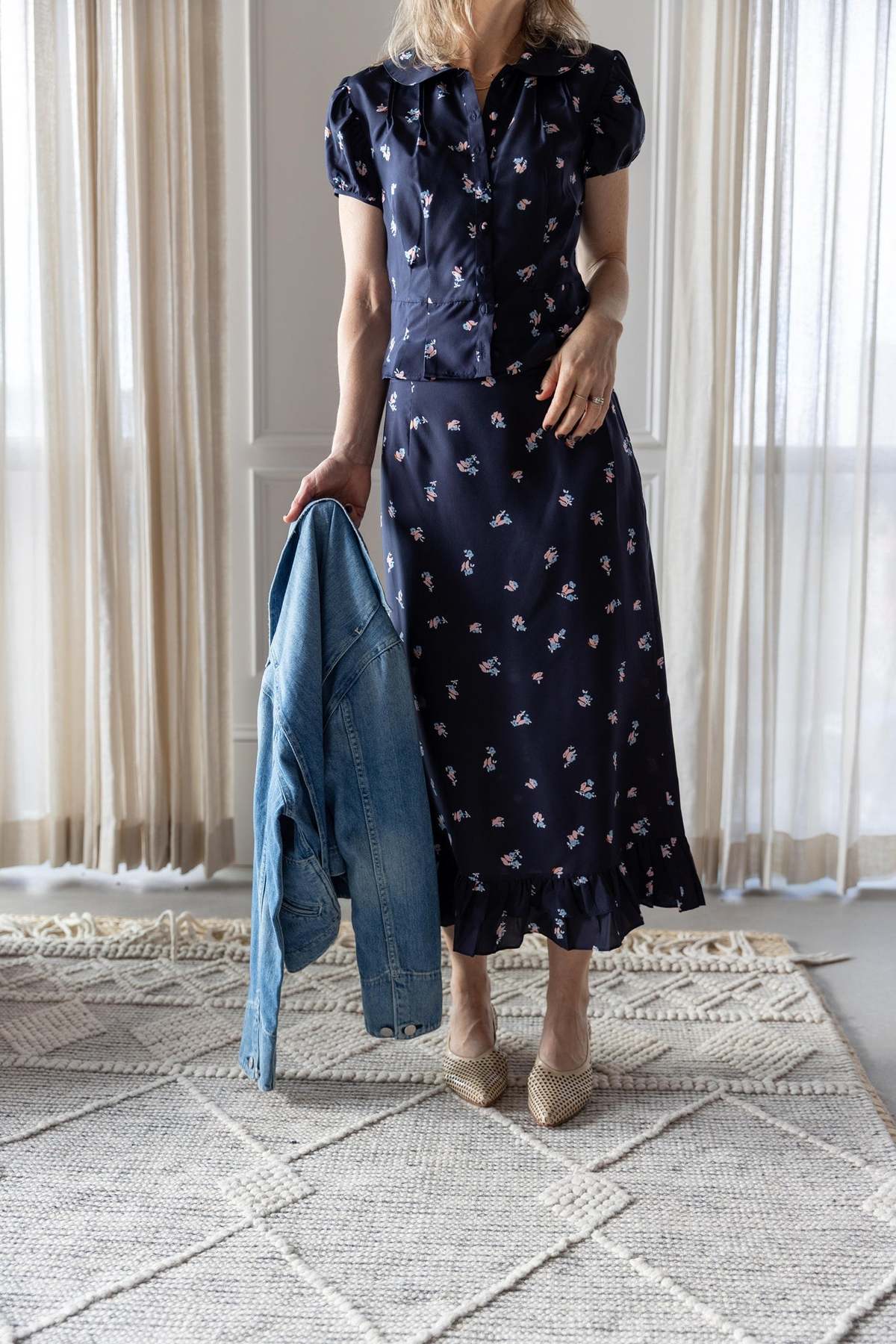 Ciao Lucia Yvonne Top - Papillon Blue - Image 2 of 7