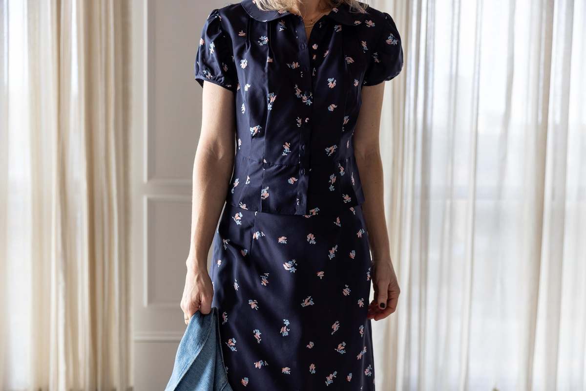 Ciao Lucia Yvonne Top - Papillon Blue - Image 3 of 7