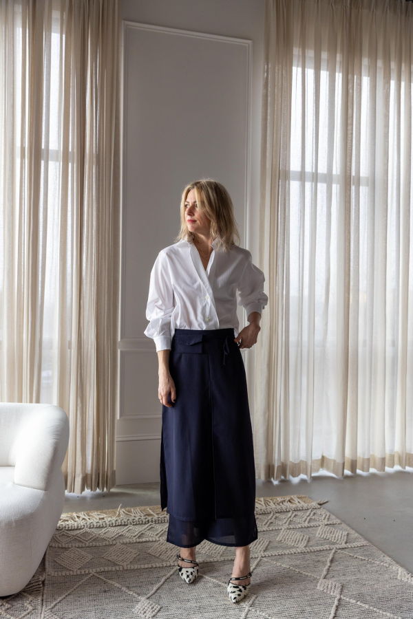 House of Dagmar Cropped Shirt - White