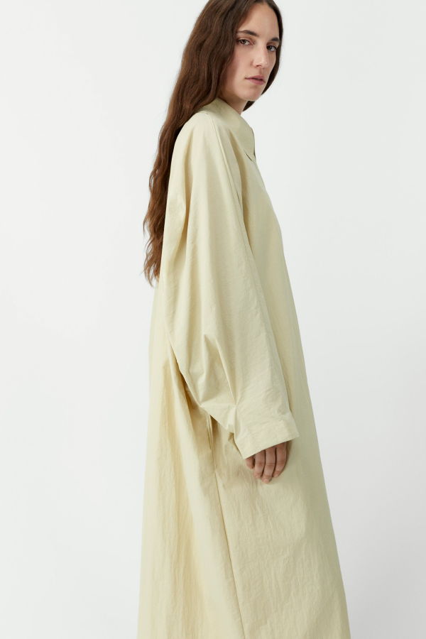 Cordera Batwing Trench Coat - Butter
