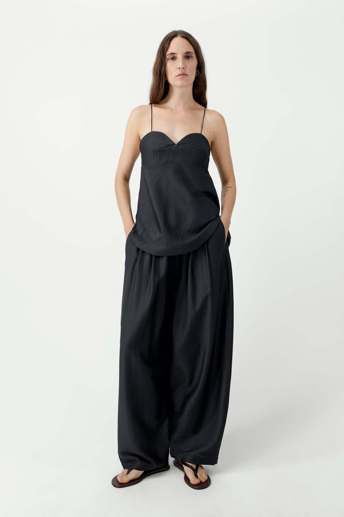 Cordera Maxi Pants - Espresso - Image 2 of 4