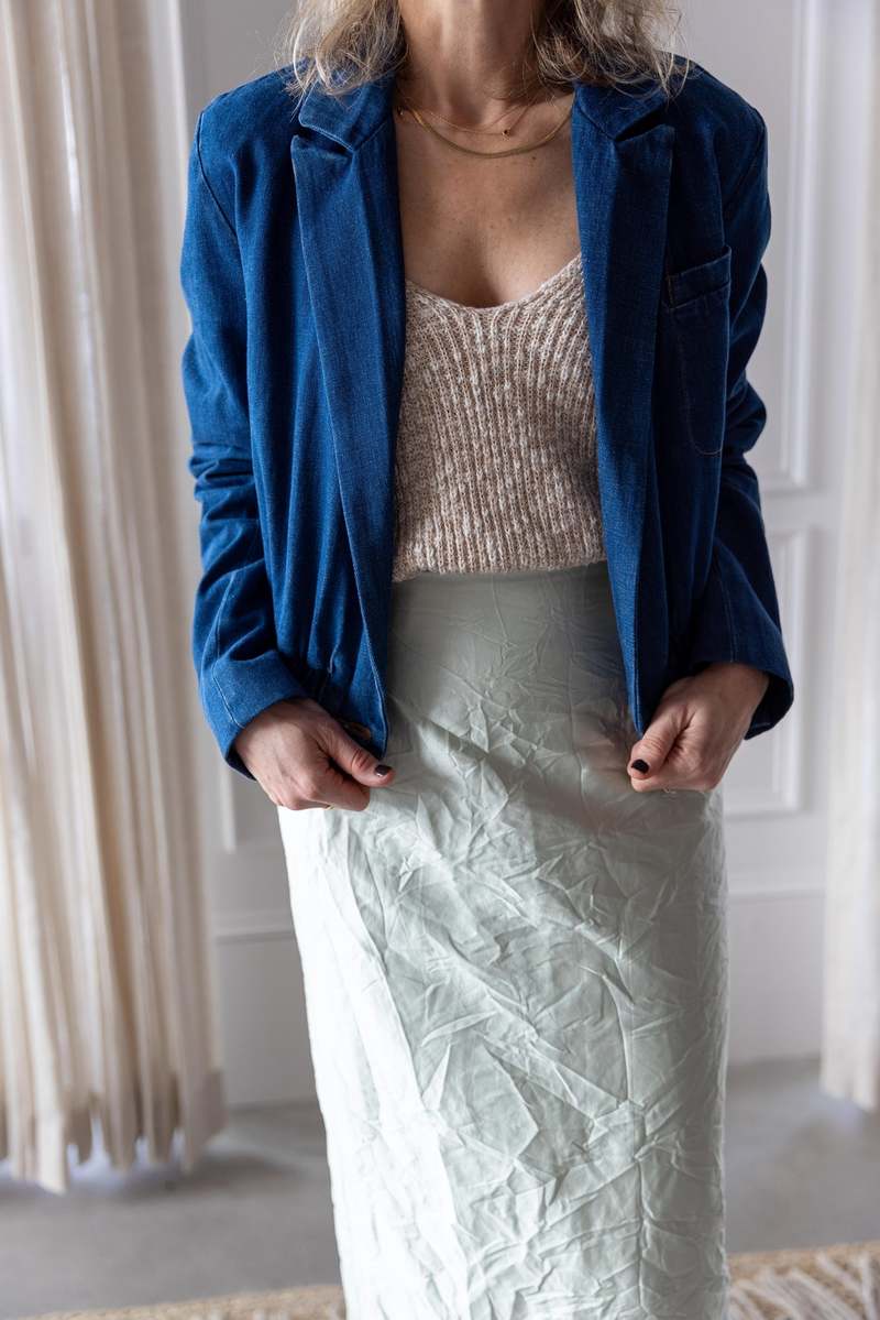 Rachel Comey Grain Jacket Jacket - Indigo