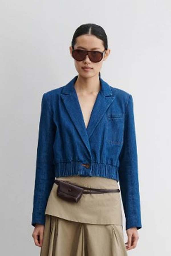 Rachel Comey Grain Jacket Jacket - Indigo