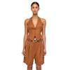 Ronny Kobo Andora Shorts - Rust - Thumbnail 2