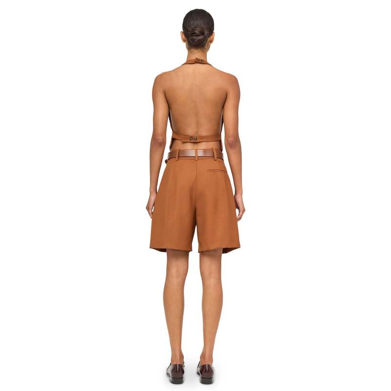 Ronny Kobo Andora Shorts - Rust