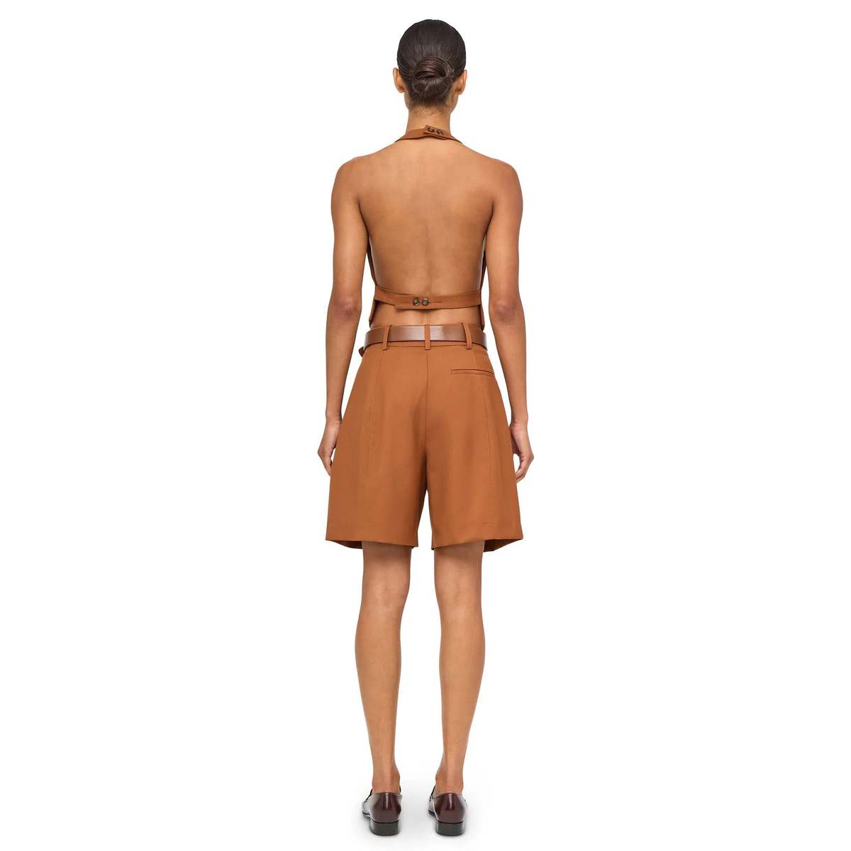 Ronny Kobo Andora Shorts - Rust - Image 3 of 4