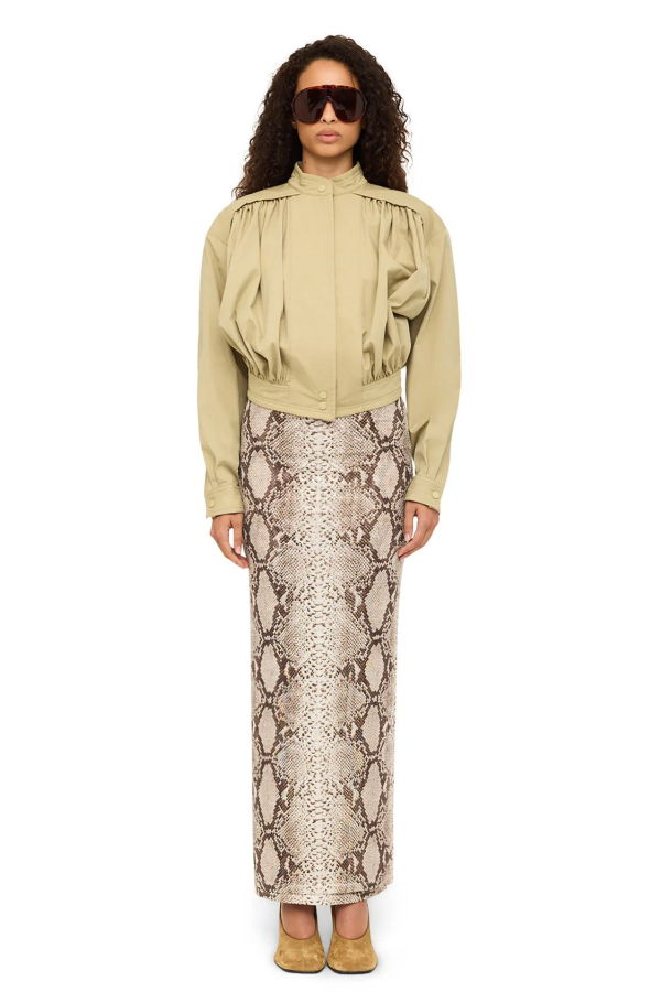 Ronny Kobo Azana Skirt - Snake Print