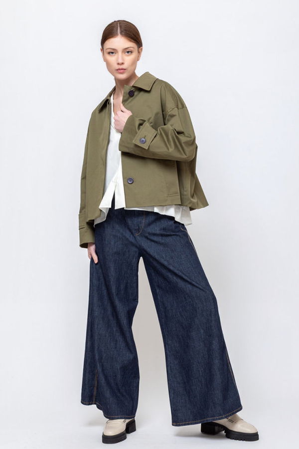 Susanne Bommer Short Trench Jacket