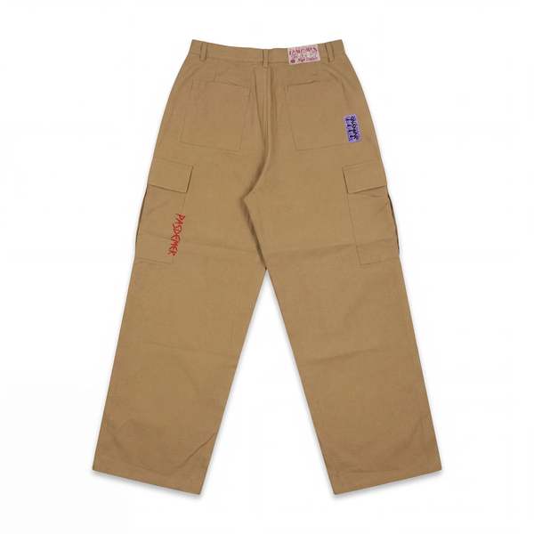 Pas De Mer Fish Trousers - Light Brown