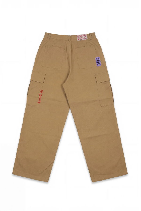 Pas De Mer Fish Trousers - Light Brown