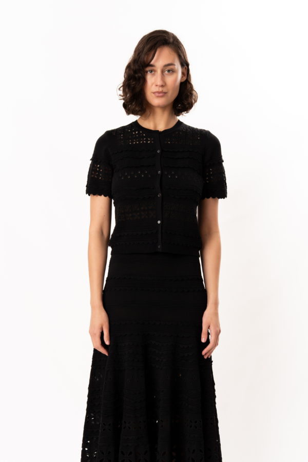 Ulla Johnson Abriana Knit Cardigan - Black