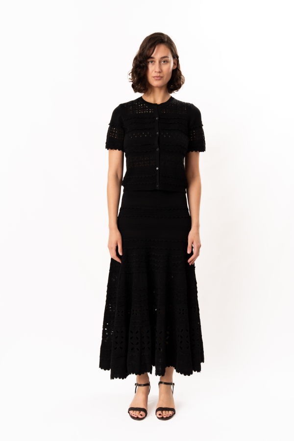 Ulla Johnson Abriana Knit Cardigan - Black