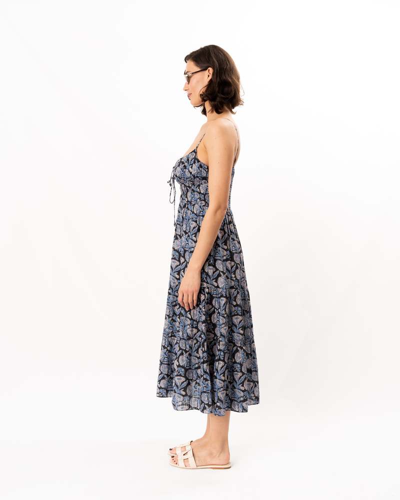 Ulla Johnson Aydin Cami Midi Dress - Zinnia