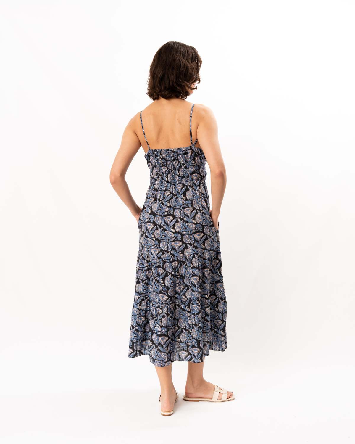 Ulla Johnson Aydin Cami Midi Dress - Zinnia - Image 4 of 5
