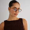 AIRE Monoceros Sunglasses - Vintage Tort Frame/Sky Blue Lens - Thumbnail 5