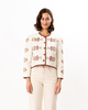 Alix Of Bohemia Dorian Heirloom Flora Jacket - Off-White - Thumbnail 1