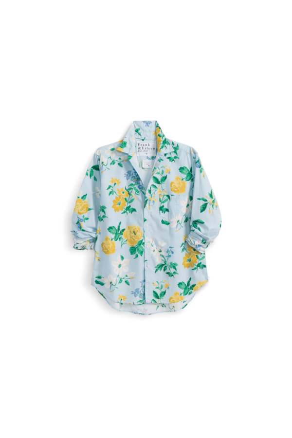 Frank & Eileen Eileen Relaxed Button-Up Shirt - Spring Bouquet