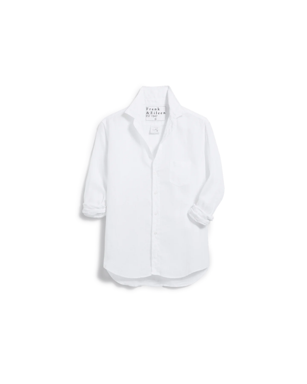Frank & Eileen Eileen Relaxed Button-Up Shirt - White
