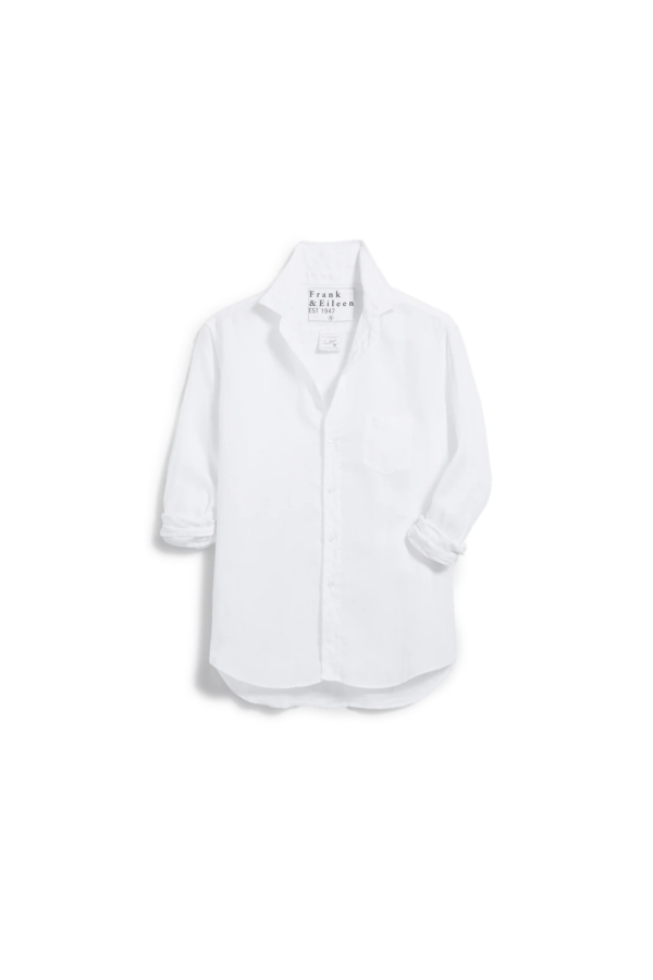 Frank & Eileen Eileen Relaxed Button-Up Shirt - White