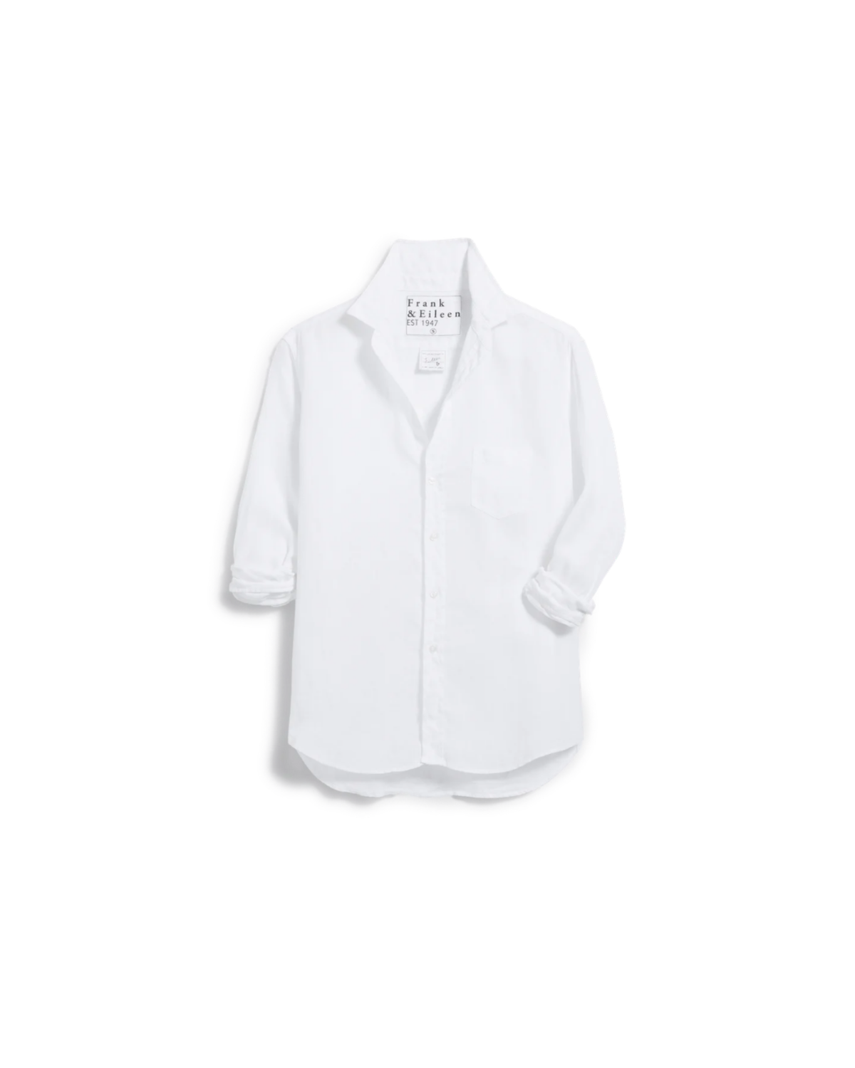 Frank & Eileen Eileen Relaxed Button-Up Shirt - White - Image 1 of 6