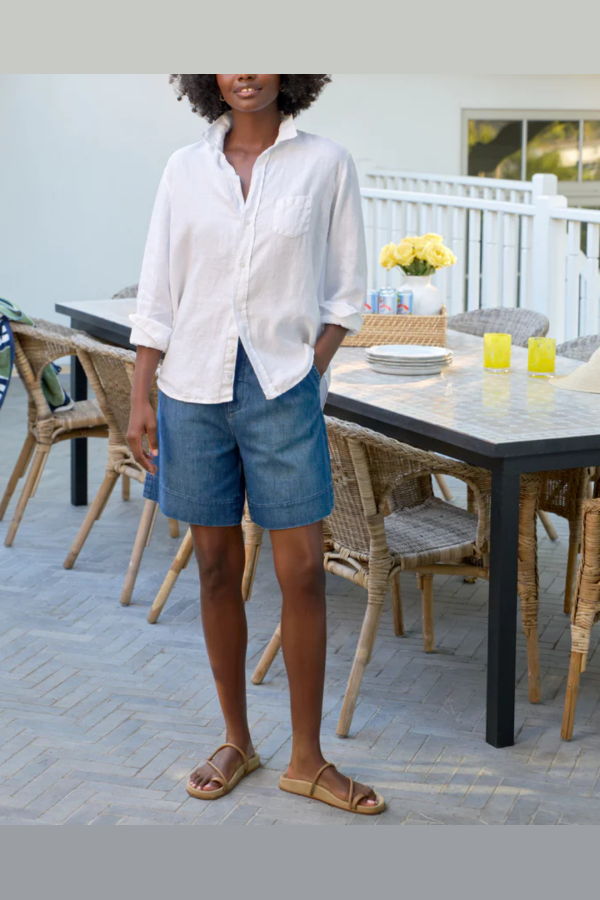 Frank & Eileen Eileen Relaxed Button-Up Shirt - White