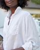 Frank & Eileen Eileen Relaxed Button-Up Shirt - White - Thumbnail 5