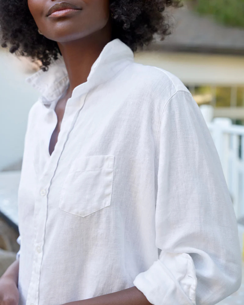 Frank & Eileen Eileen Relaxed Button-Up Shirt - White