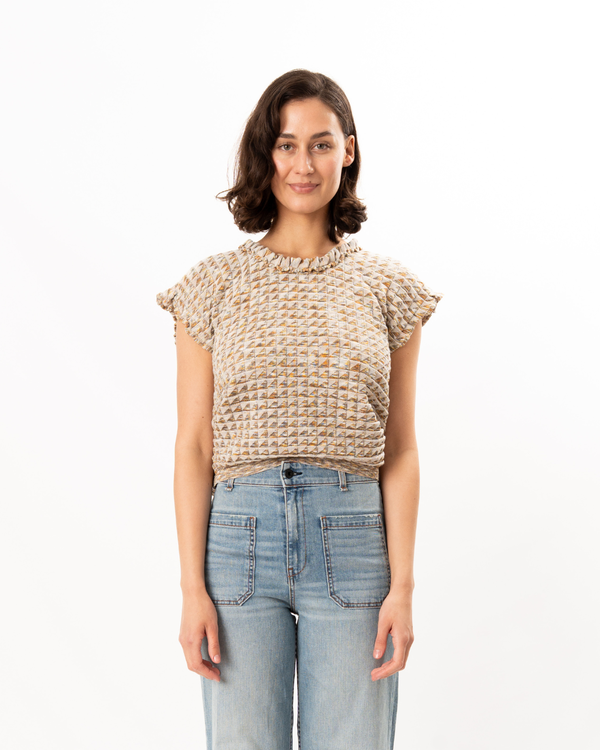 Molli Etincelle Top - Natural/ Beige