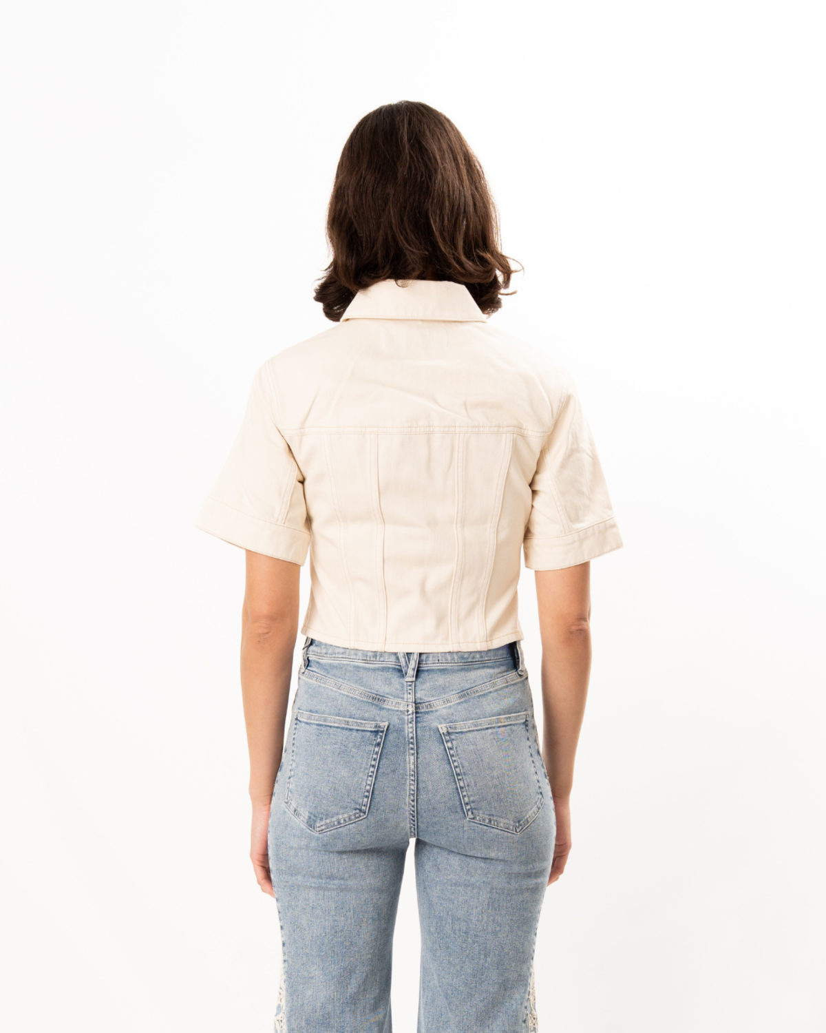 Veronica Beard Malcom Jacket - Ecru - Image 2 of 5