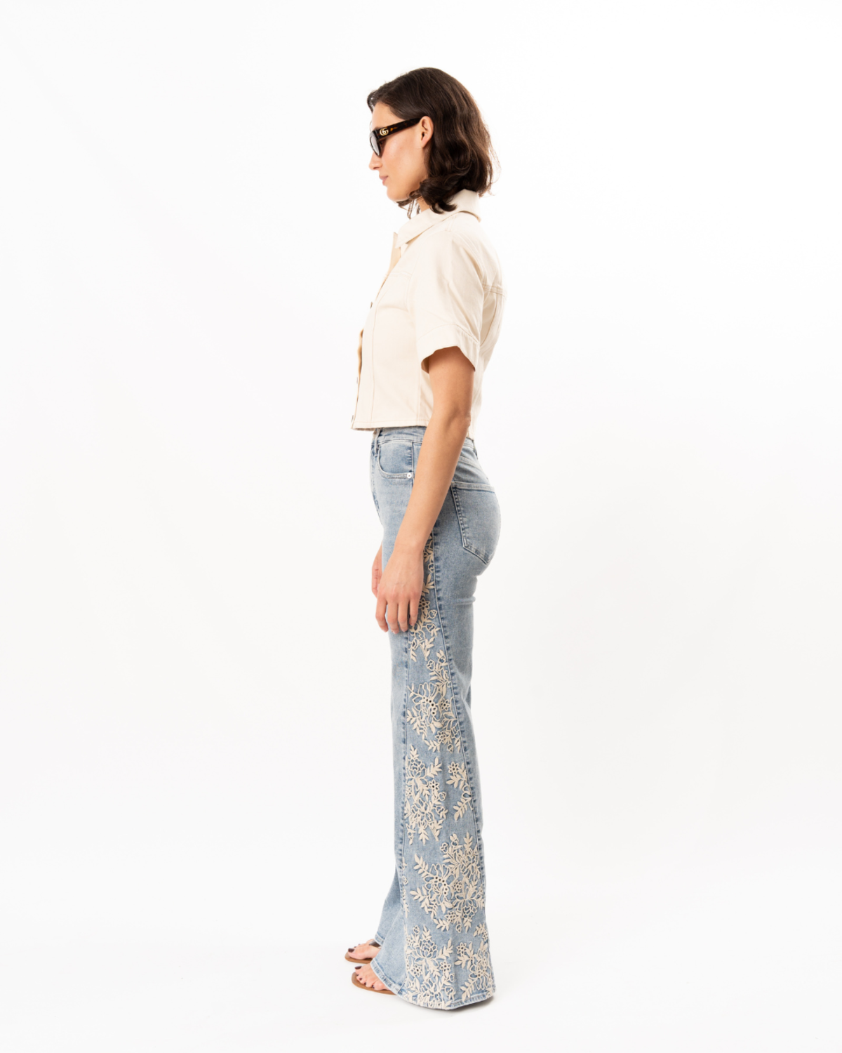 Veronica Beard Malcom Jacket - Ecru - Image 4 of 5