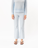 ELLIOTT LAUREN Mid Rise Straight Leg Jean - Blue - Thumbnail 1