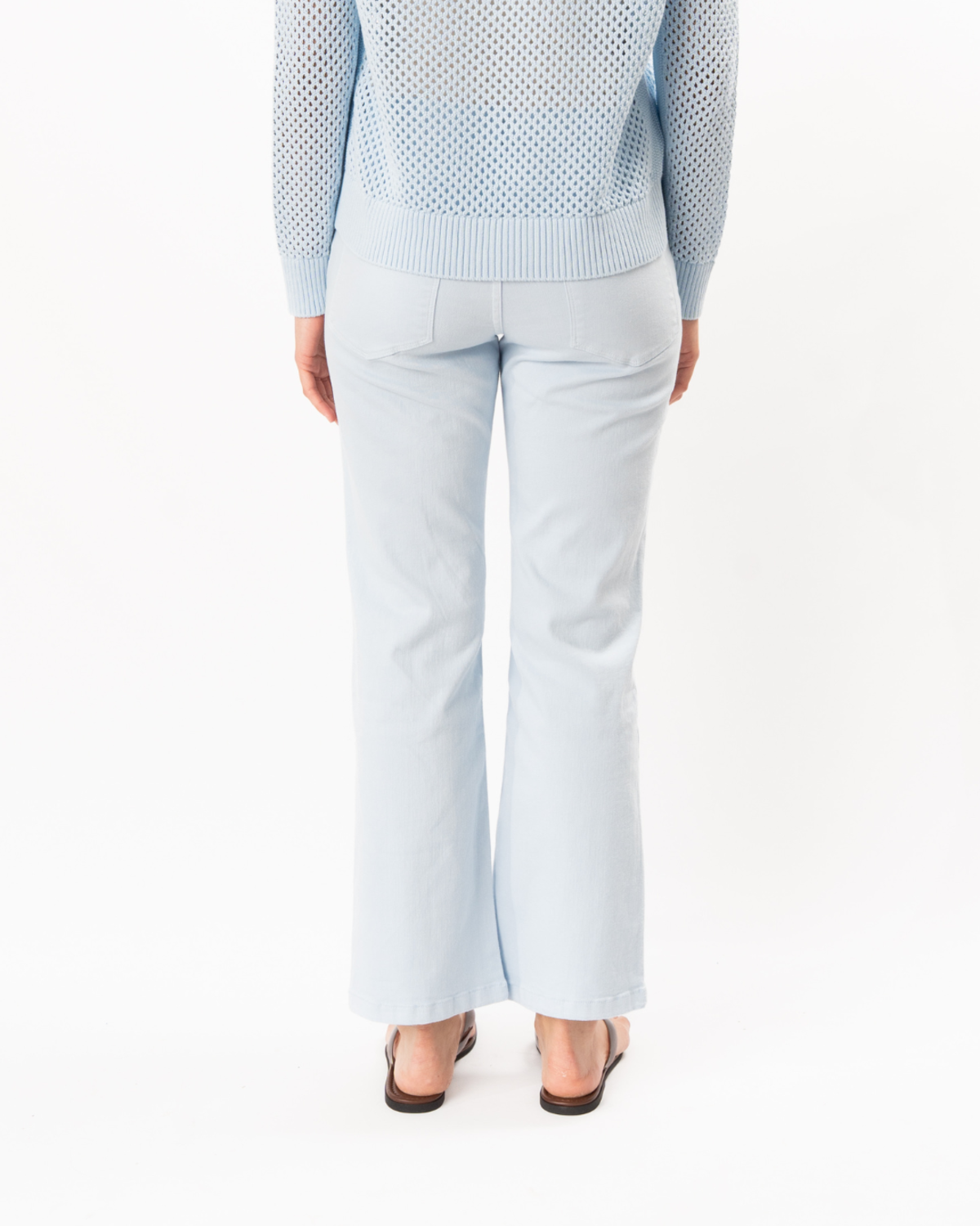 ELLIOTT LAUREN Mid Rise Straight Leg Jean - Blue - Image 2 of 5
