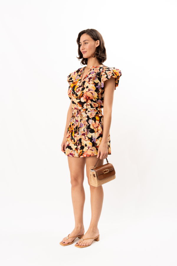 Ulla Johnson Rowan Cotton Short - Night Bloom