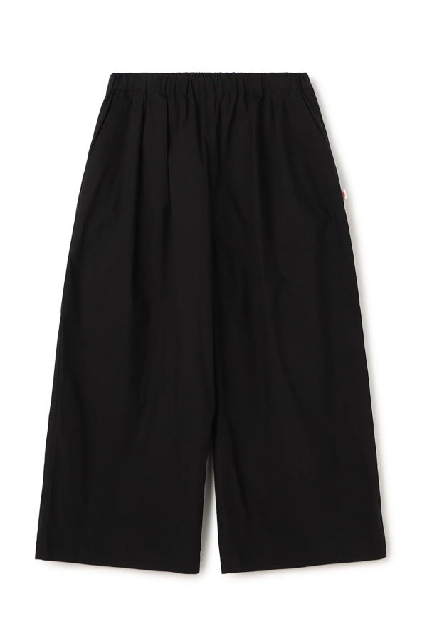 Danton Typewriter Cropped Wide Pants - Black