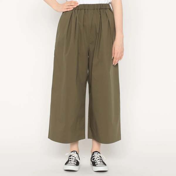 Danton Typewriter Cropped Wide Pants - Olive Danton Typewriter Cropped Wide Pants - Olive