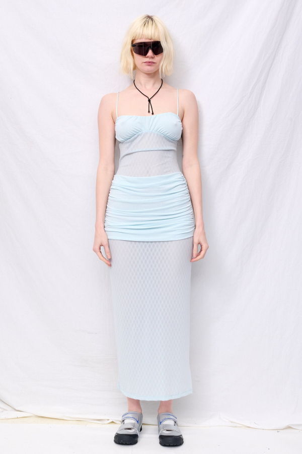 Woodrose Deli Baby Blue Tahiti Dress