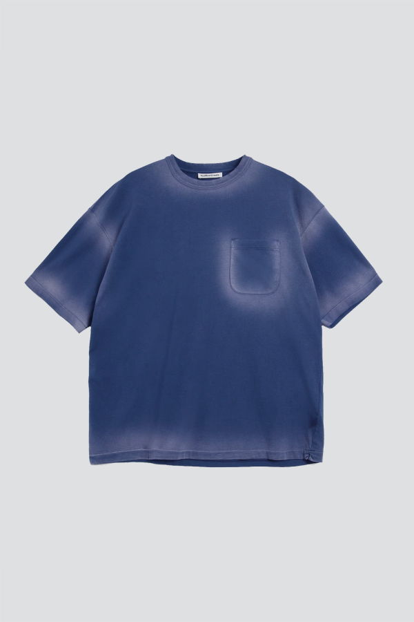 YMC Blue Triple Pocket T-Shirt