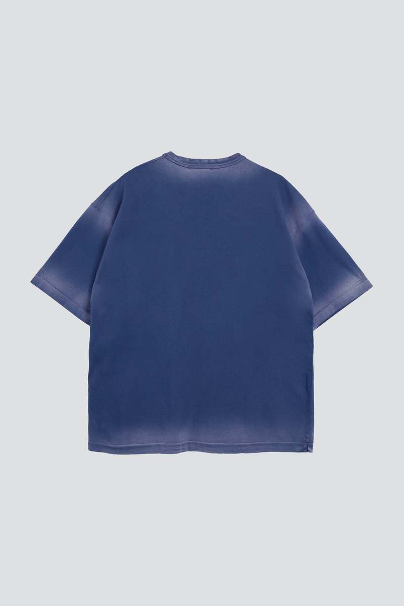 YMC Blue Triple Pocket T-Shirt