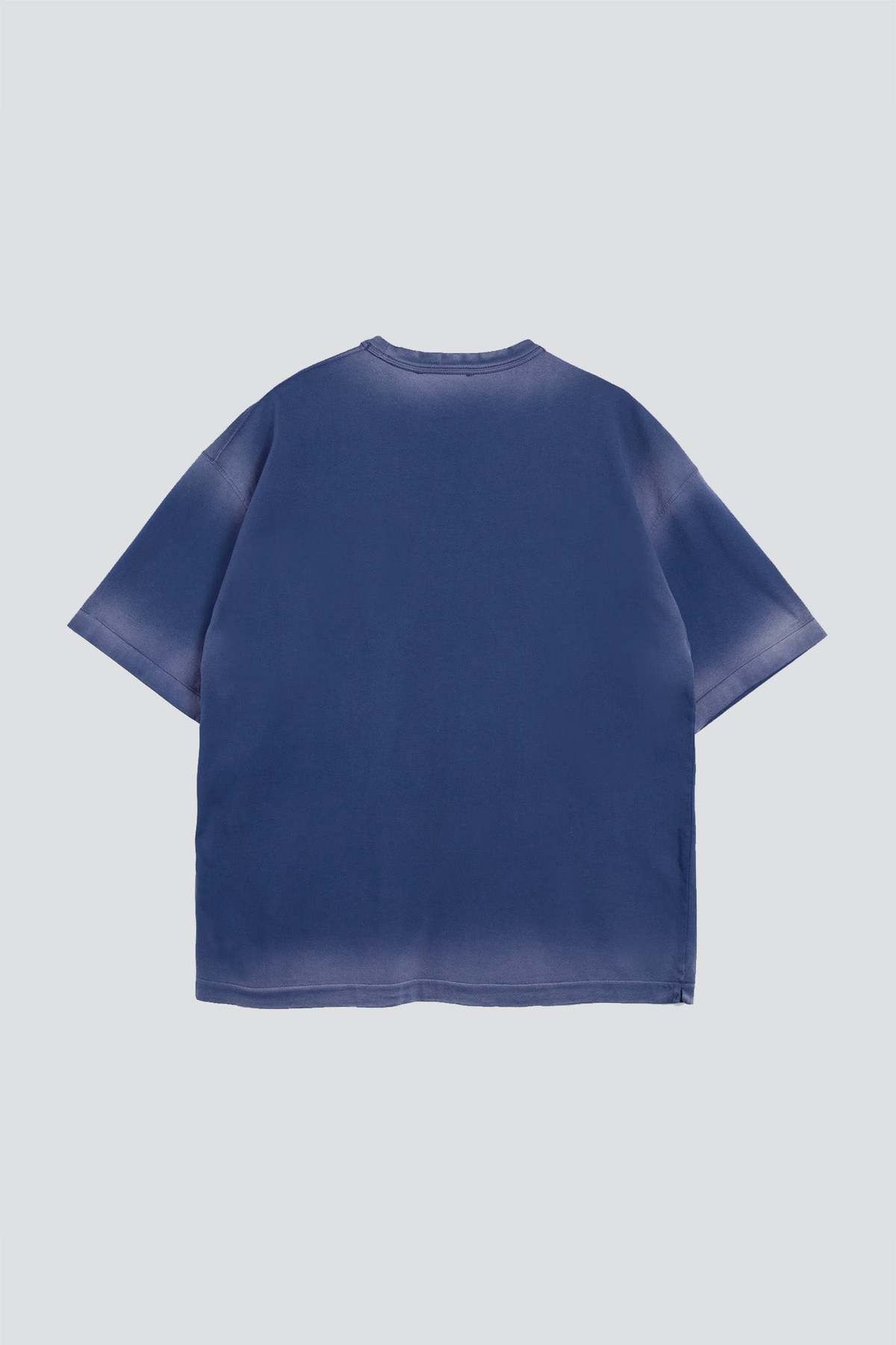 YMC Blue Triple Pocket T-Shirt - Image 3 of 7