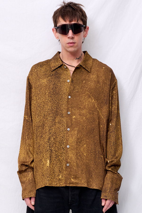 SERAPIS Gold Rush Oversized Longsleeve Shirt