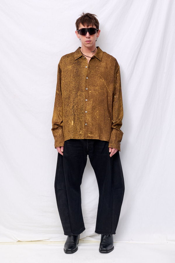 SERAPIS Gold Rush Oversized Longsleeve Shirt